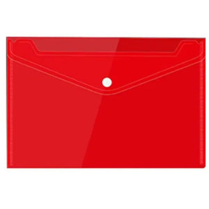 Zonder merk -  Documentenmap, A5, ft 240 x 161 mm, rood
