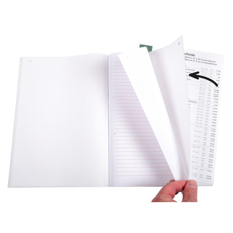 Exacompta -  Orderboek  175x105mm 50x2vel
