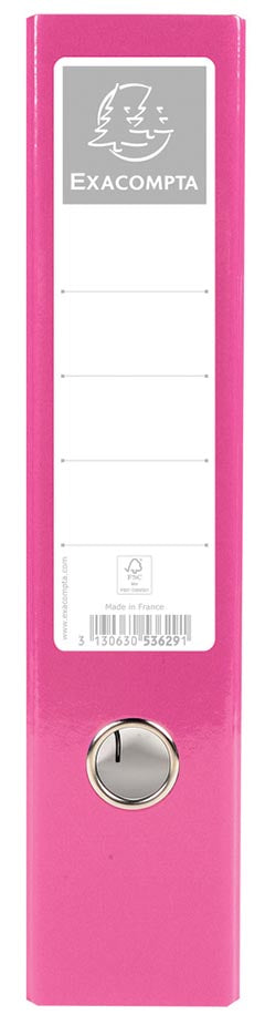 Exacompta -  Iderama ordner, ft A4, rug van 7 cm, roze (afbeelding 2)