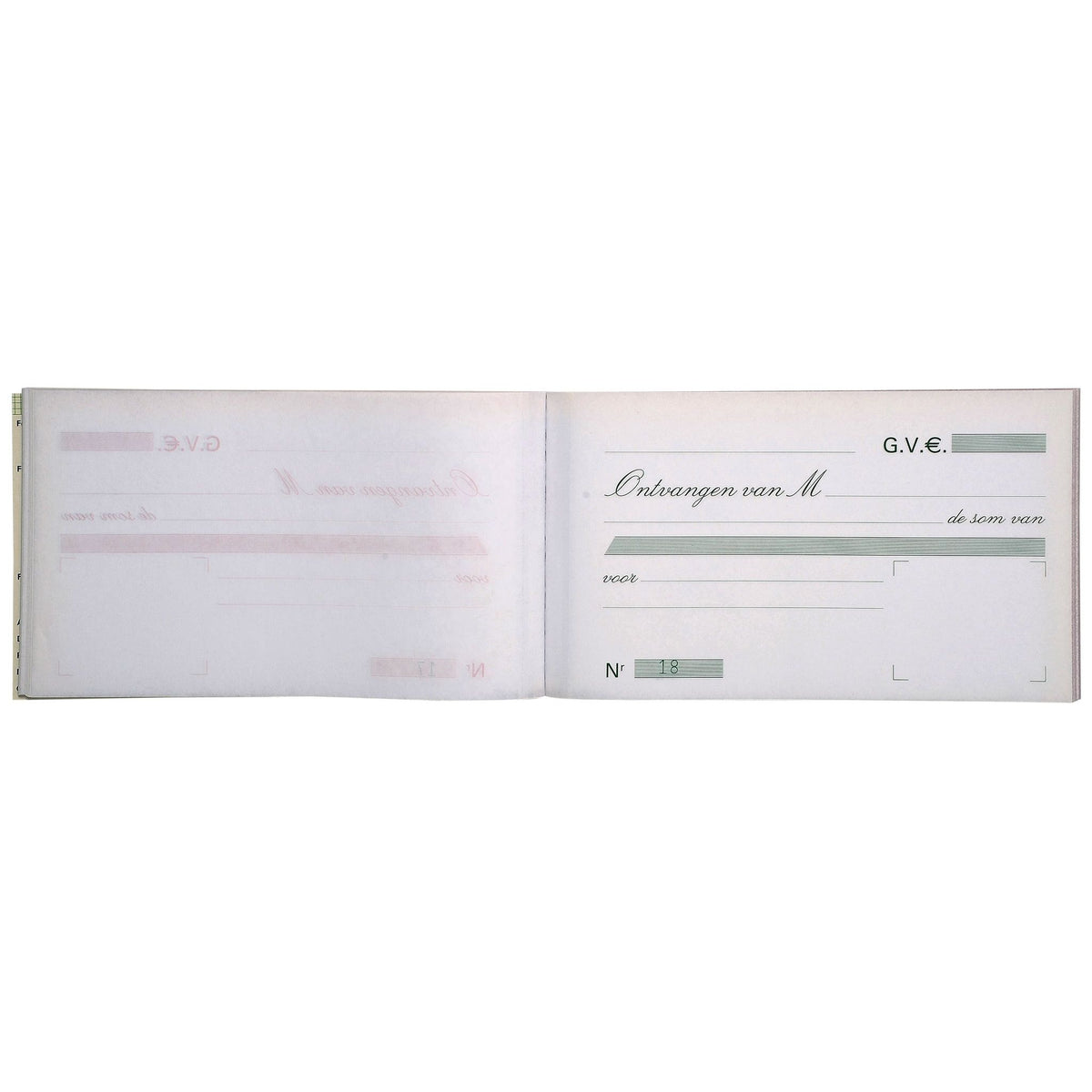 Exacompta -  Ontvangstbewijzen  manifold dupli 50vel | 20 stuks