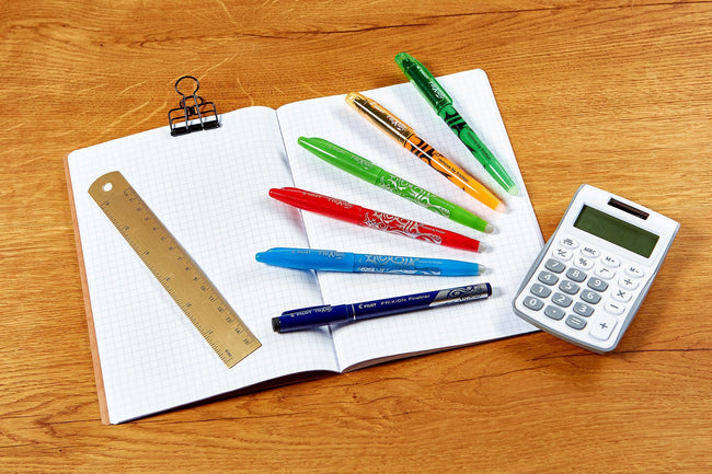 Pilot -  Rollerpen  frixion bl-fr7 m 3st assorti