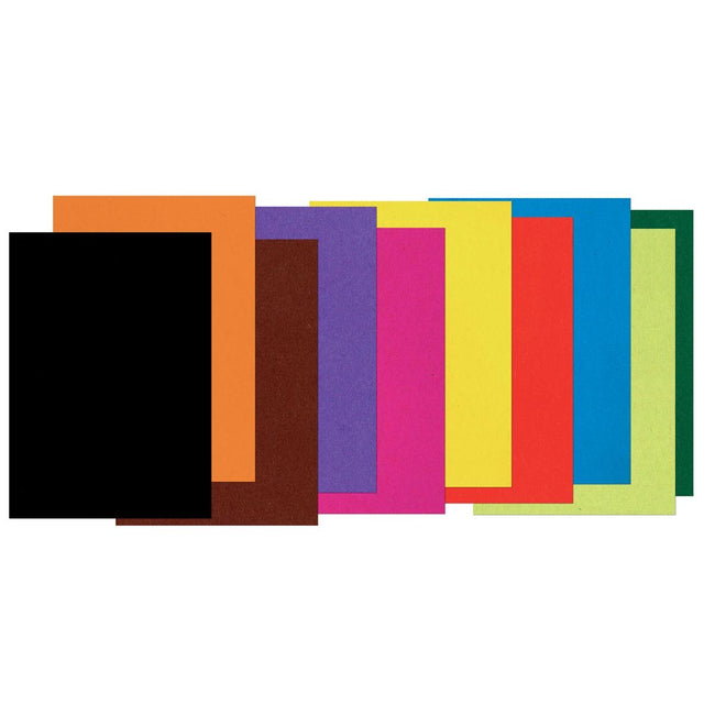 Klika - Colored drawing paper, 120 g, ft 25 x 35 cm, assorted colors, pack of 500 sheets
