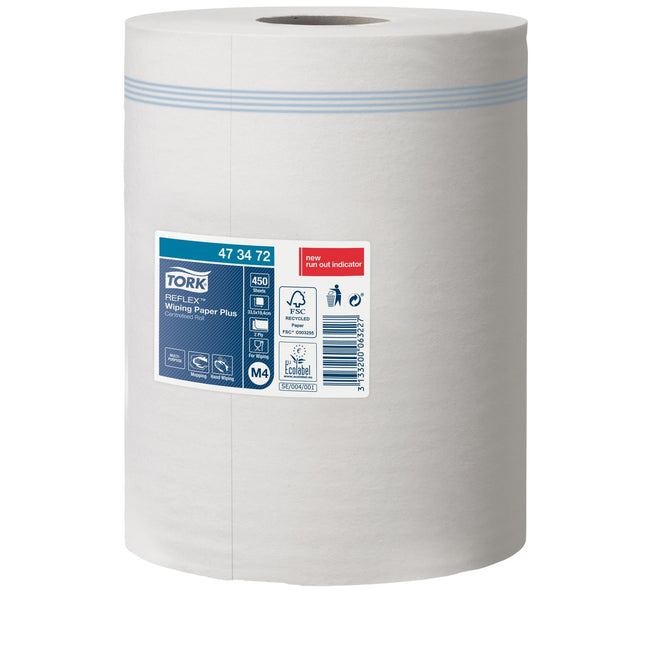 Tork -  Poetspapier m4 advanced 2laags 450 vel wit | 144 stuks
