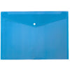 Zonder merk -  Documentenmap, A5, ft 240 x 161 mm, blauw