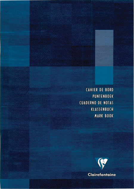 Clairefontaine - Cahier de points enseignants A4 72 pages 110gr multilingue assorti