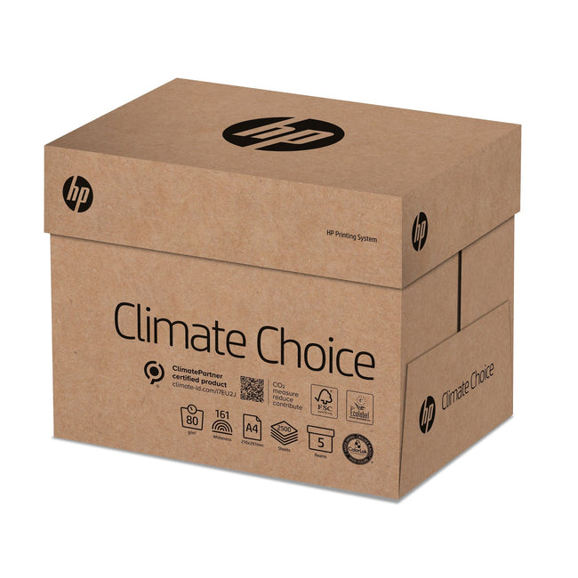 HP -  Kopieerpapier  climate choice a4 80gr wit | 5 stuks
