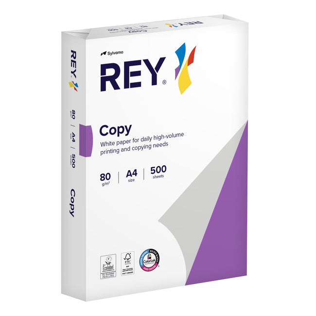 Rey -  Kopieerpapier copy a4 80gr wit