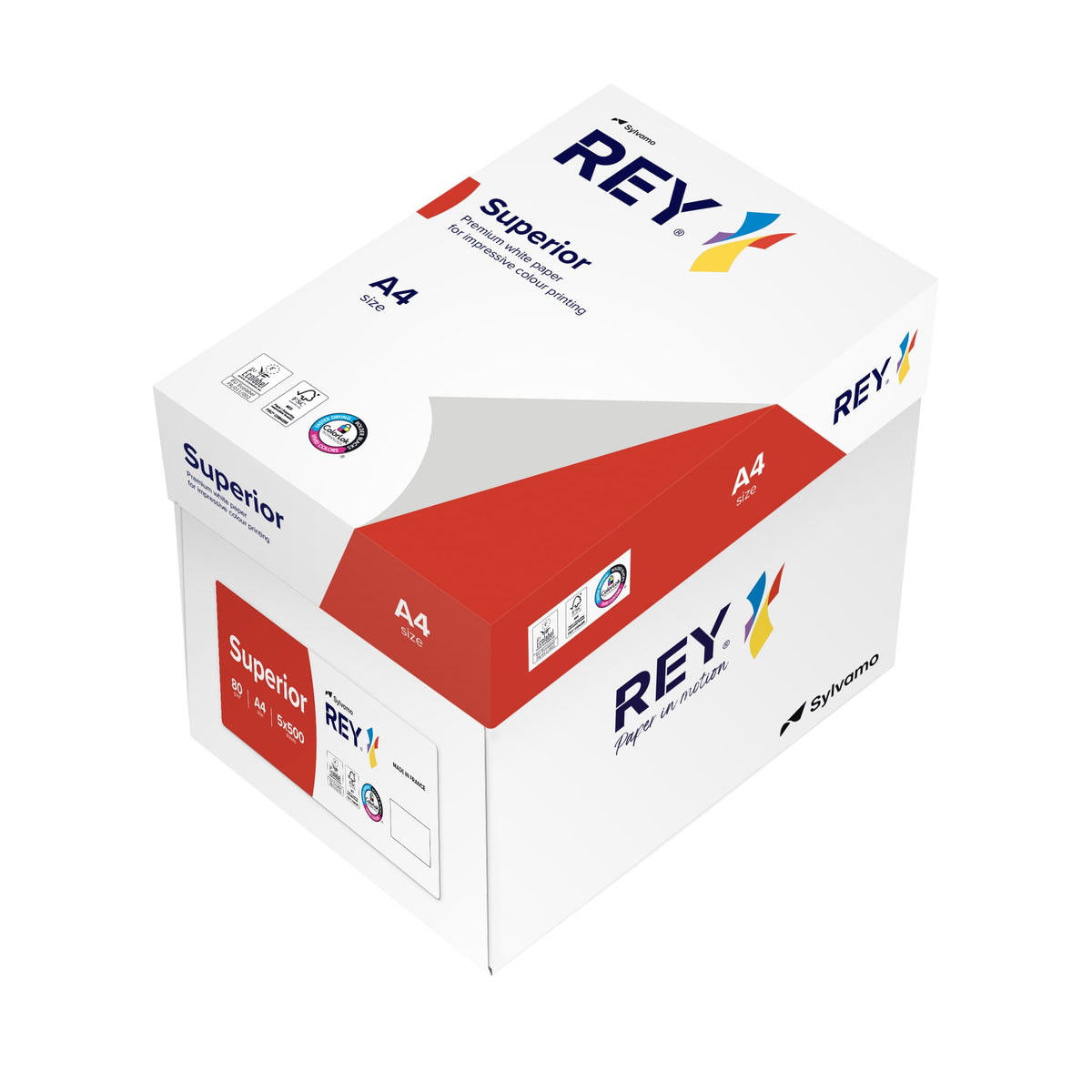 Rey -  Kopieerpapier superior a4 80gr wit