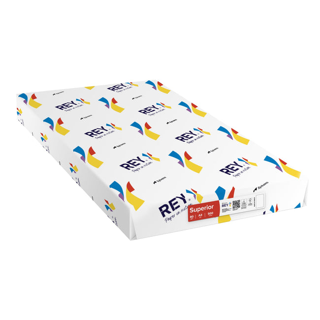 Rey -  Kopieerpapier superior a3 80gr wit
