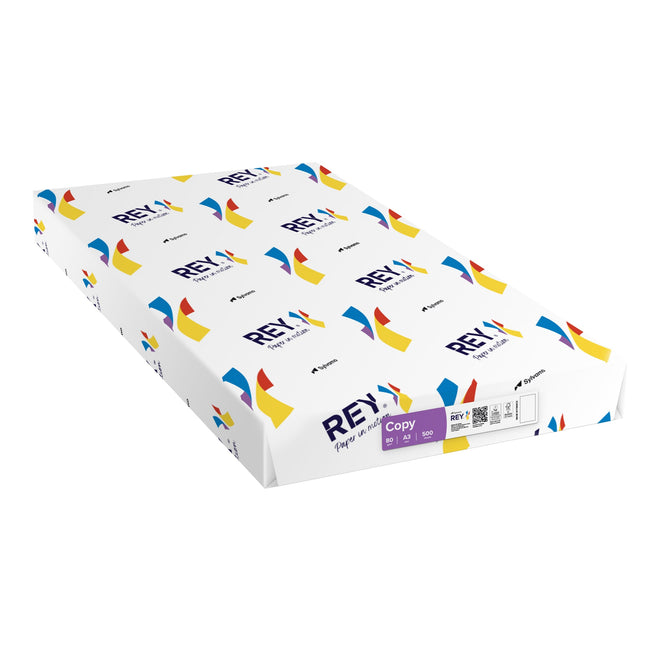 Rey -  Kopieerpapier copy a3 80gr wit | 3 stuks