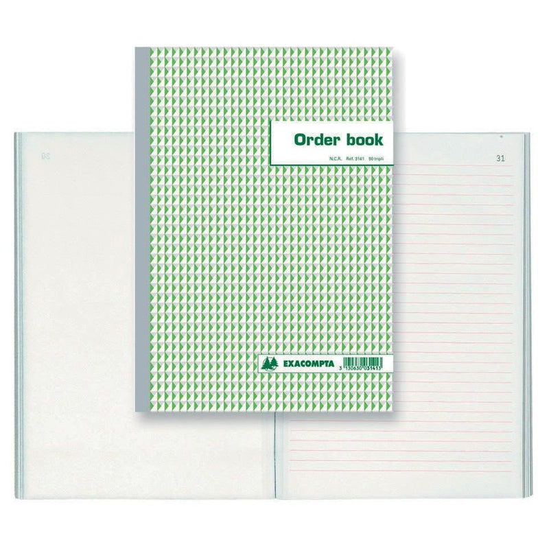 Exacompta - order book, ft 29.7 x 21 cm, tripli (50 x 3 sheets)