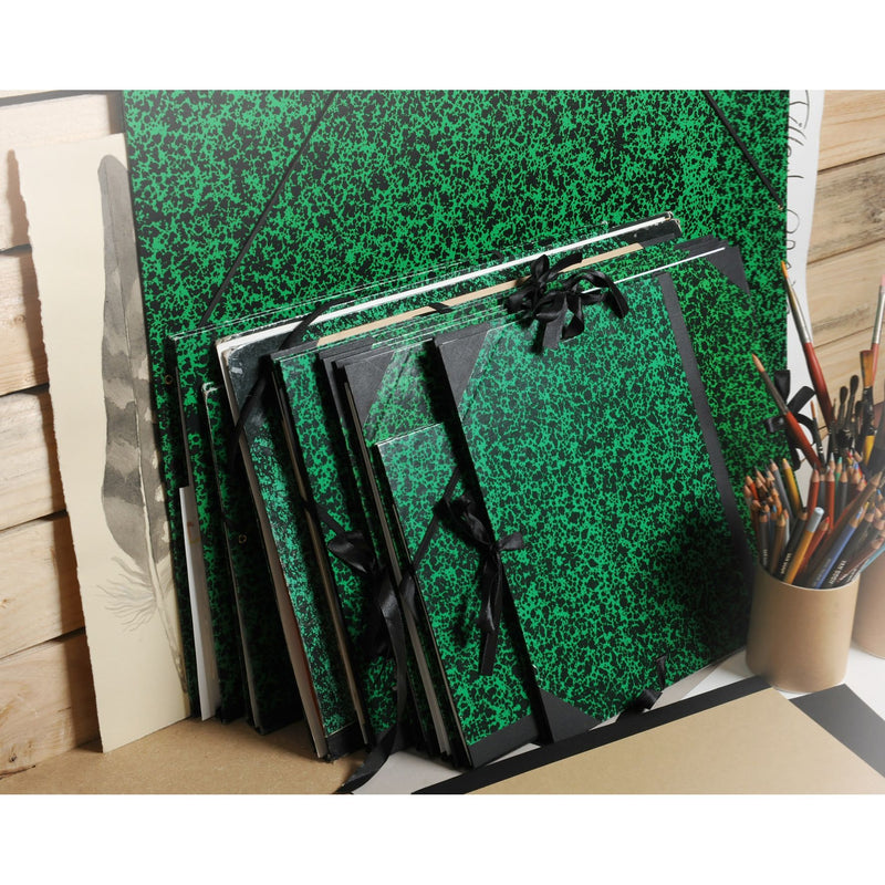 Canson -  Tekenmap  studio annonay 370x520mm groen | 10 stuks