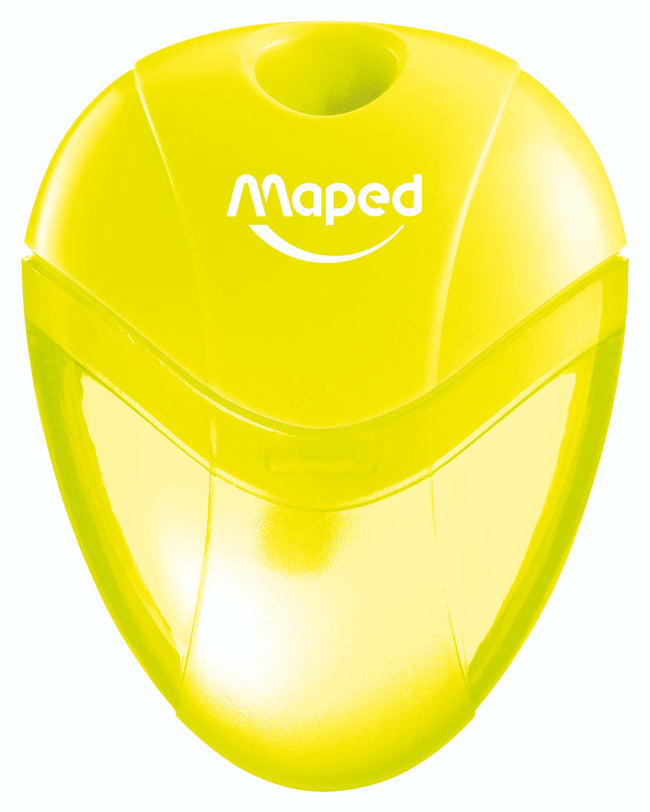 Maped -  Puntenslijper  neon igloo 1gaats assorti