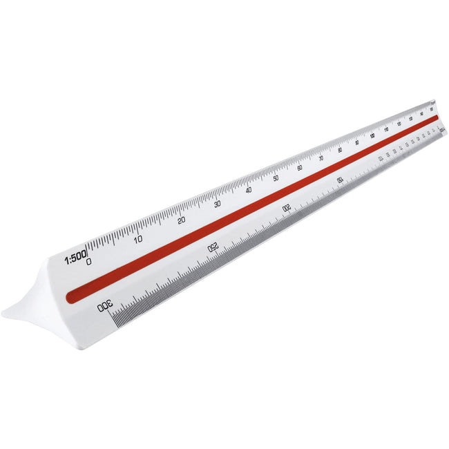 Maped -  Schaalstok driehoekig 1:500/1000/1250/1500/2000/2500 | 5 stuks