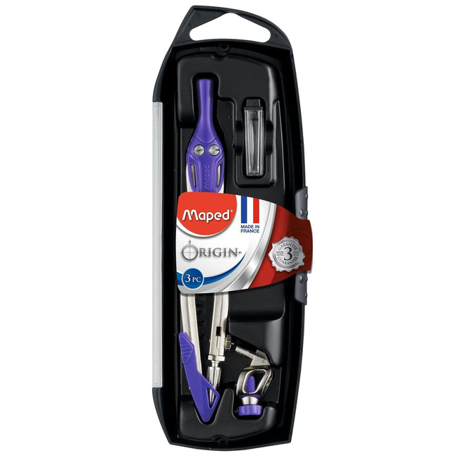 Maped -  ser  origin 3delig display 10st assorti