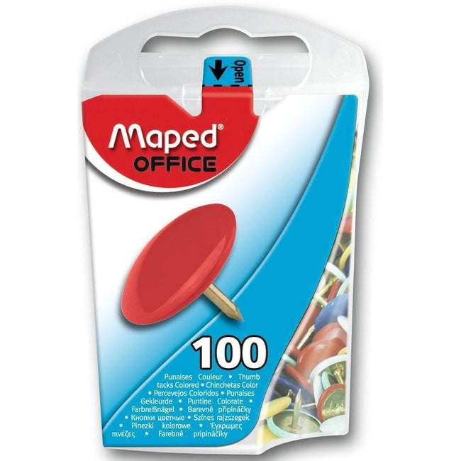 Maped -  Punaises  kleur 100st