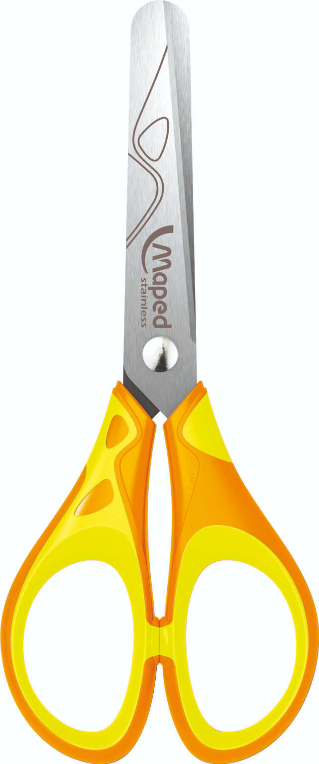 Maped -  Kinderschaar  neon 13cm assorti