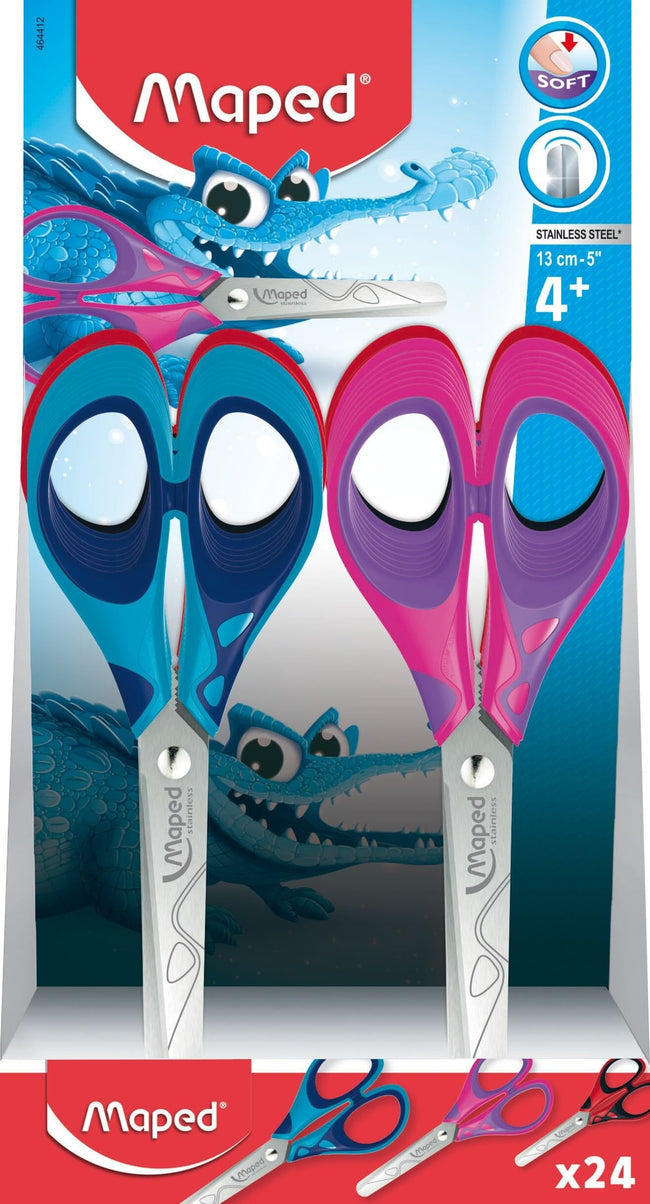 Maped -  Kinderschaar  essentials soft 13cm displ 24st