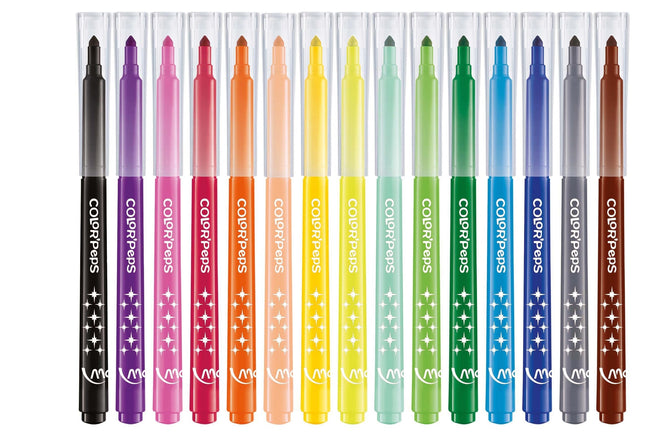 Maped -  Viltstift  colorpeps long life set 15 kleuren