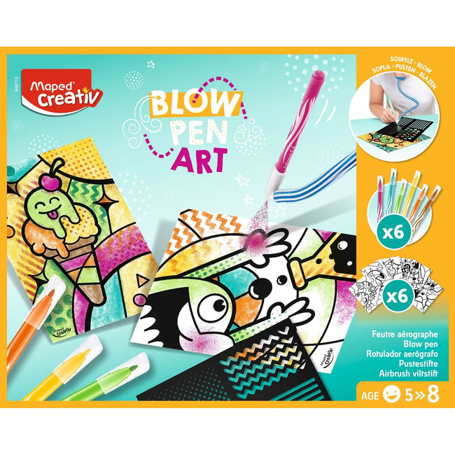 Maped -  Blowpen  art pop art complete activiteit