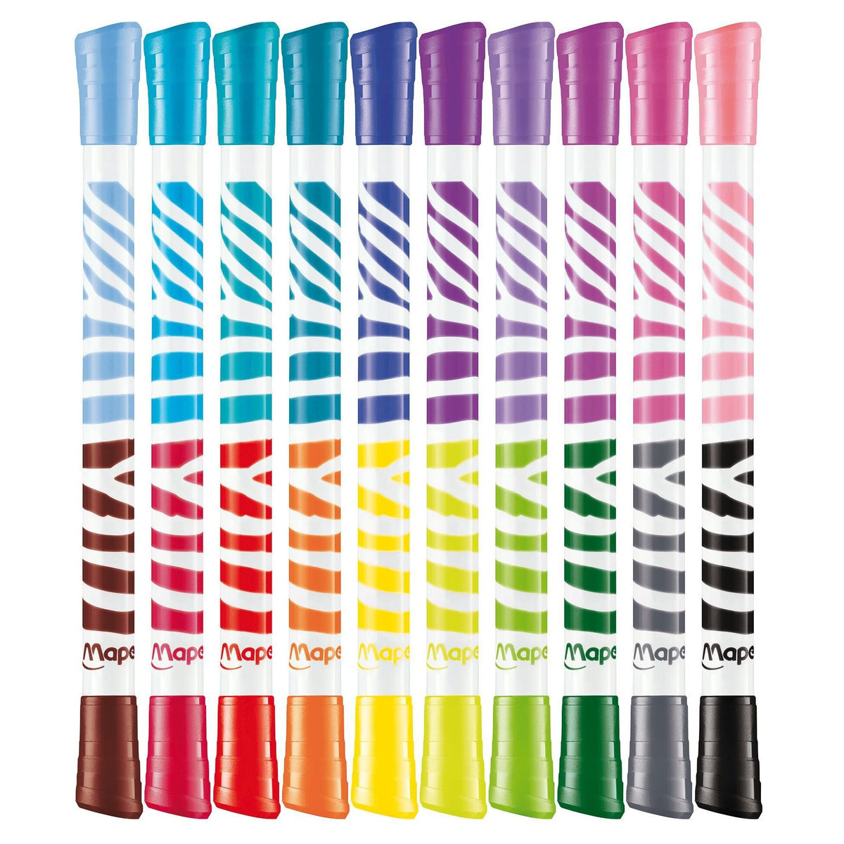 Maped -  Viltstift  color'peps duo colors set 10st