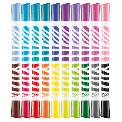 Maped -  Viltstift  color'peps duo colors set 10st