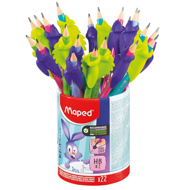 Maped -  Potlood  kidy learn 22 stuks assorti