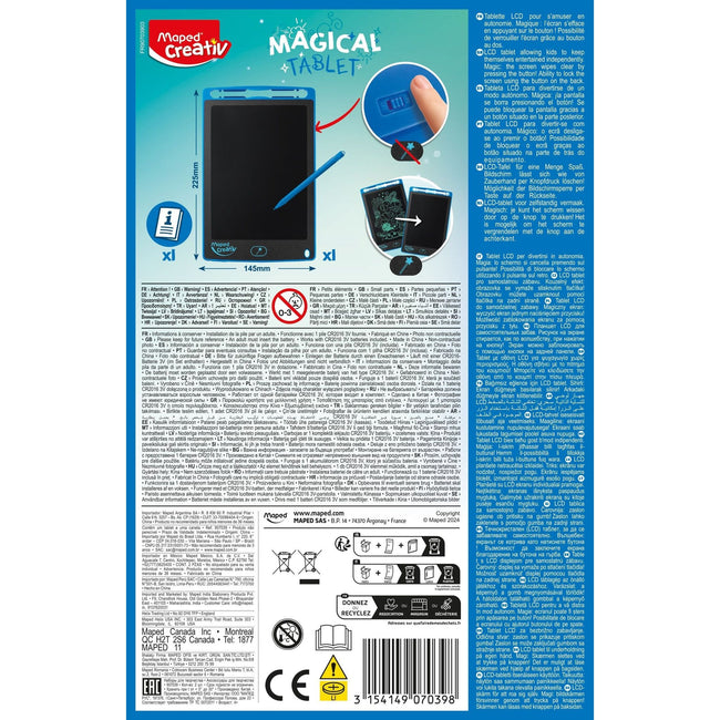 Maped -  Tekentablet  creativ magical tablet blauw