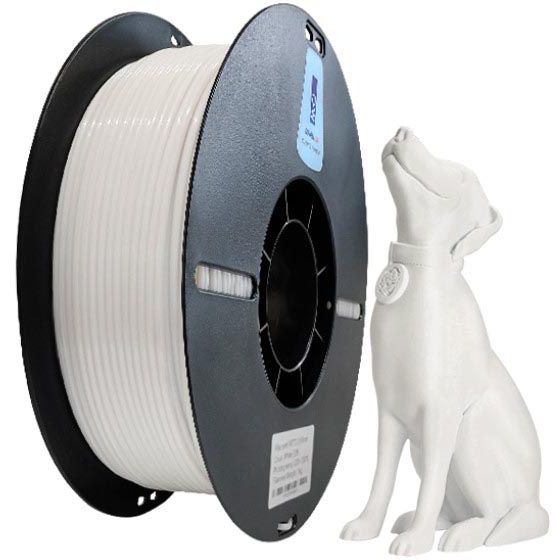 Sin marca - Filamento 3D PLA, 1 kg, 1,75 mm, blanco