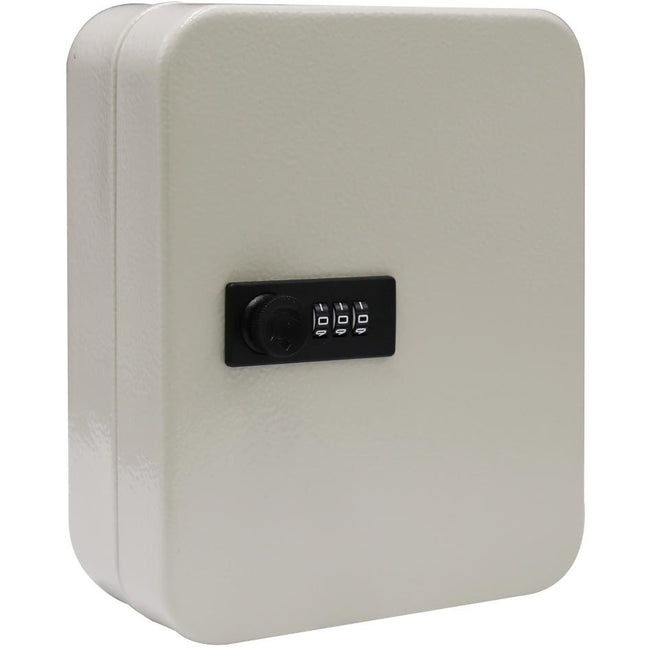 Sin marca - Armario para llaves con cerradura de combinación, para 20 llaves, blanco