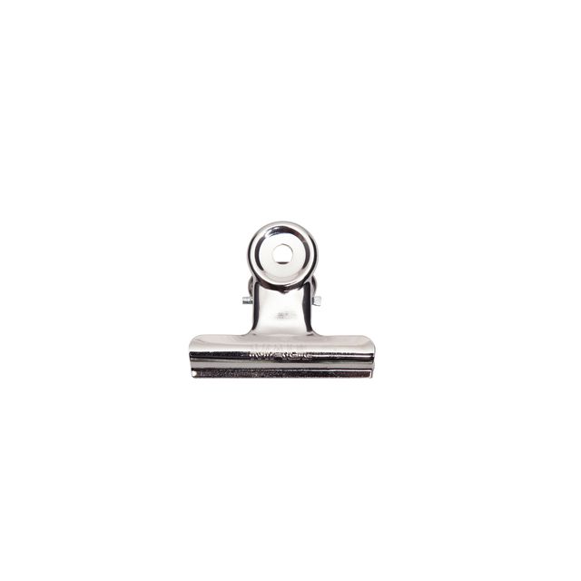 Maul - Fermacarte Bulldog 50mm capacità 20mm argento 10 pezzi