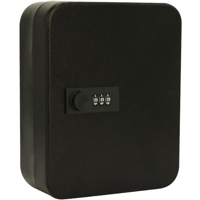 Sin marca - Armario para llaves con cerradura de combinación, para 30 llaves, negro