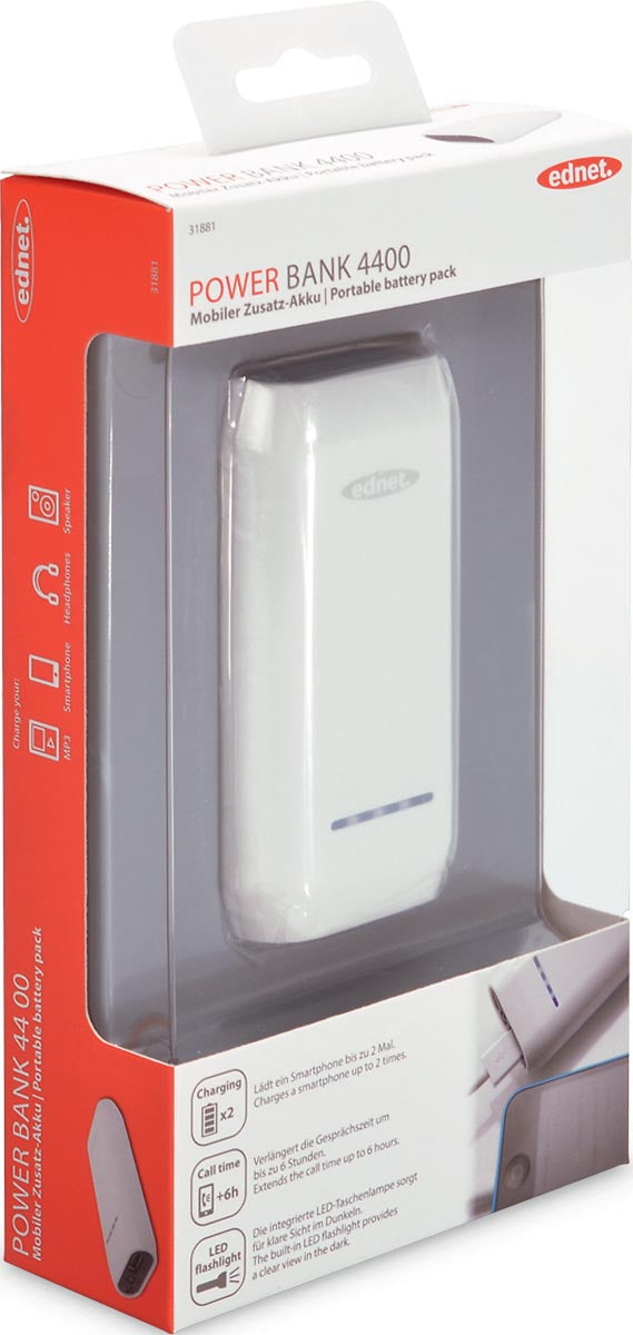 Ednet -   powerbank 4400mAh