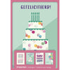Hallmark - greeting cards, congratulations, blister of 8 pieces