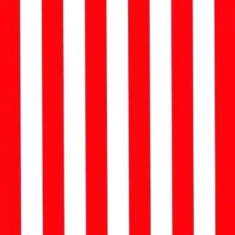 Klika - Papel de regalo Papel de regalo Rayas rojas sobre blanco brillante 70 cm