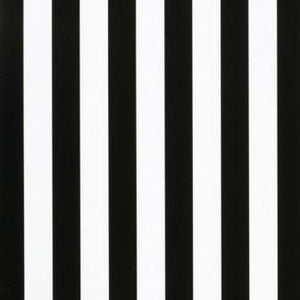 Klika - Papier cadeau Papier cadeau Rayures noires sur blanc brillant 30 cm