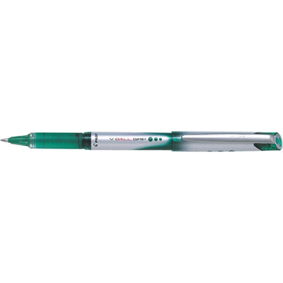 Pilot -  roller V-BALL Grip, medium punt 0,7 mm, groen