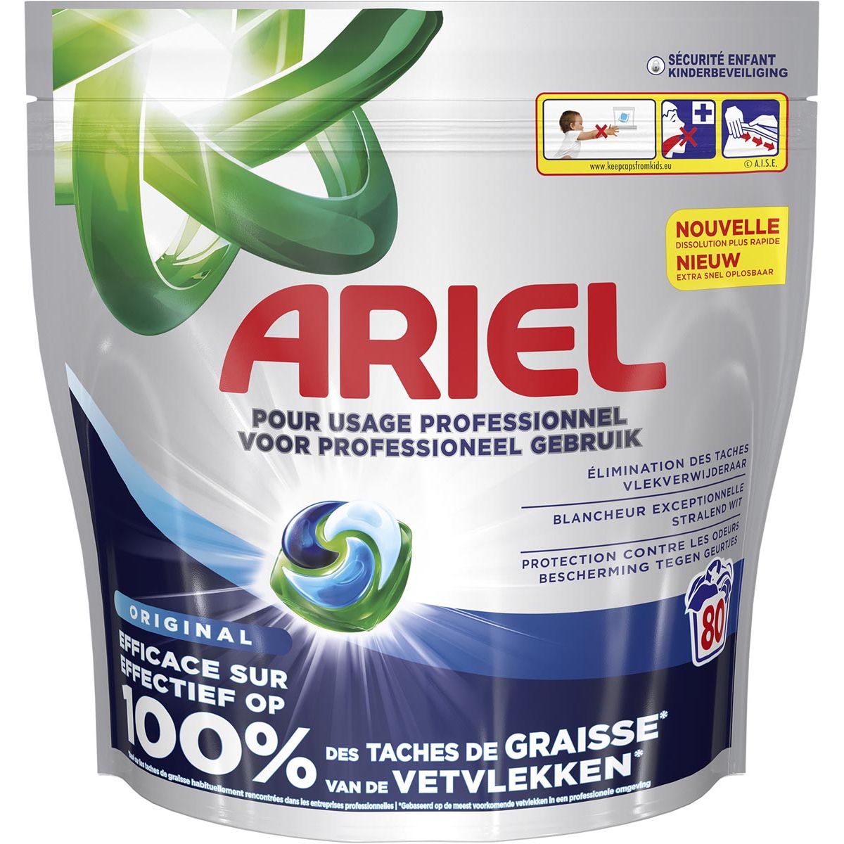 Ariel -  Pro pods wascapsules, Regular, pak van 80 stuks