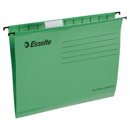 Esselte -  hangmap Karton A4 Groen 25 stuk(s)