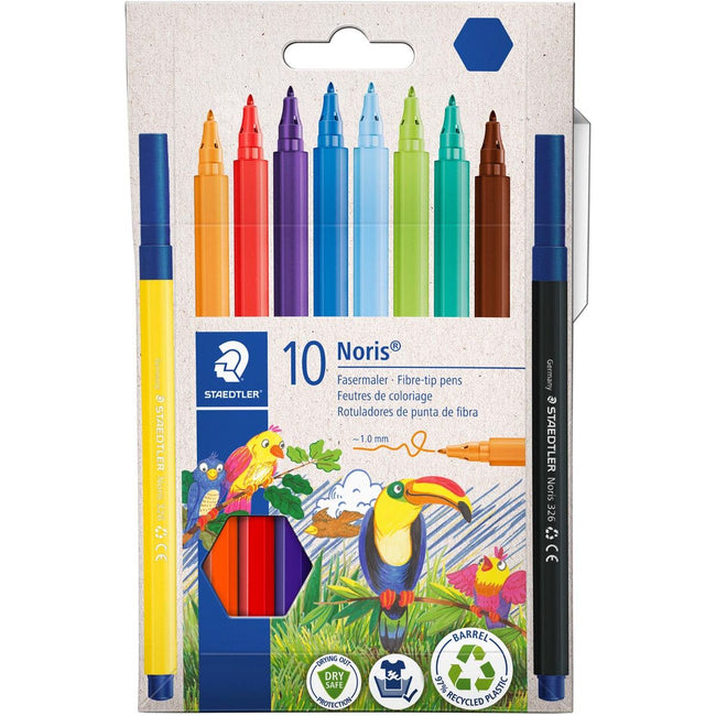 Staedtler - Noris VillsTift, 10 marqueurs, carton Penny