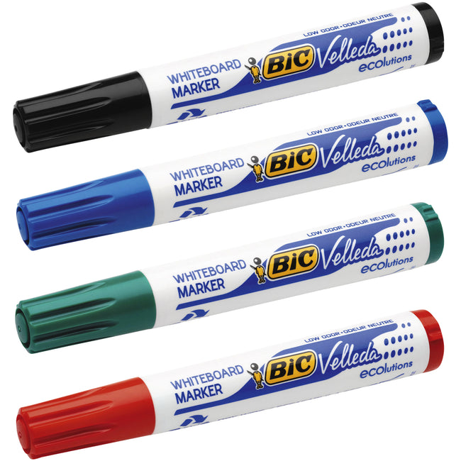 BIC -  Whiteboardmarker  1701 rond l zwart
