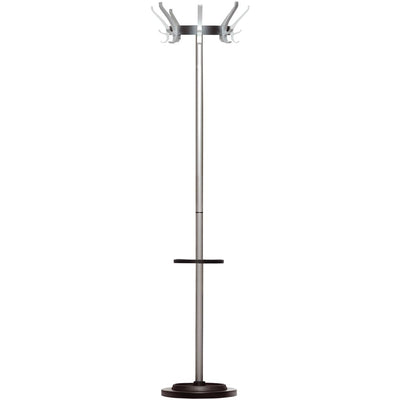 Unilux -  kapstok Cypres, hoogte 170 cm, 8 kledinghaken, met parapluhouder