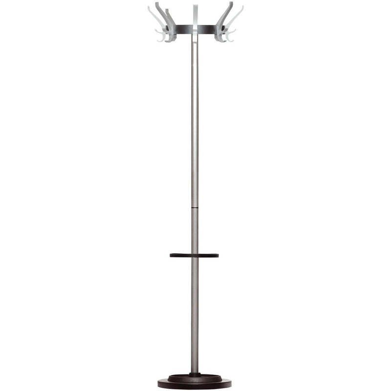 Unilux -  kapstok Cypres, hoogte 170 cm, 8 kledinghaken, met parapluhouder