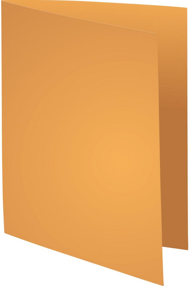 Exacompta -  Rock's 80 dossiermap, ft 22 x 31 cm, pak van 100, lichtoranje (afbeelding 2)