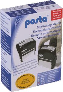 Klika -  Stempelautomaat P1011 afm. 36x14 mm