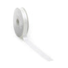 Satinband PREMIUM Double Face 16 mm x 25 Meter Bambus / gebrochenes Weiß