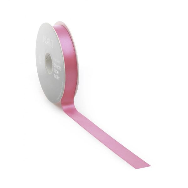 Satinband PREMIUM Double Face 25 mm x 25 Meter Magenta