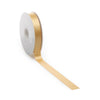Nastro in raso PREMIUM Double face 6mm x 50 metri oro