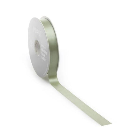 Satinband PREMIUM Double Face 25 mm x 25 Meter Grüngold