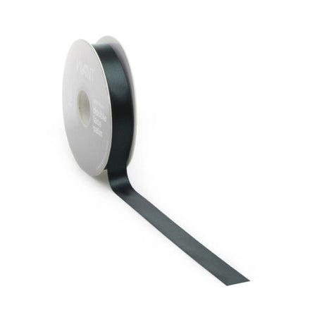 Satinband PREMIUM Double Face 25 mm x 25 Meter dunkelgrün